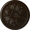 Ekena Millwork Kaya Ceiling Medallion (Fits Canopies up to 5 1/4"), Hand-Painted Bronze, 23 5/8"OD x 1 1/2"P CM23KABZS - alternate 1